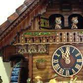 Antique Clock with moving figures